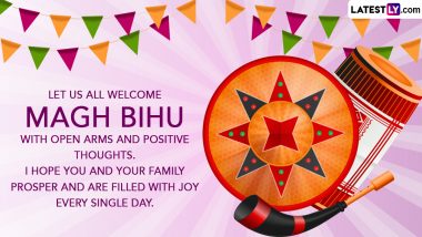 Magh Bihu 2023 Greetings & HD Images: Download Quotes, Bhogali Bihu WhatsApp Messages, Wishes and Wallpapers for Family and Friends