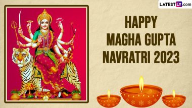 Magha Gupt Navratri 2023 Wishes and Greetings: WhatsApp Messages, Images, HD Wallpapers and SMS for the Nine-Day Hindu Festival