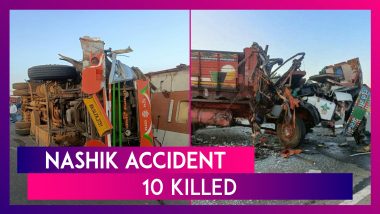 Nashik Accident: 10 Killed As Bus Carrying Devotees To Shirdi Collides With Truck Near Patharde