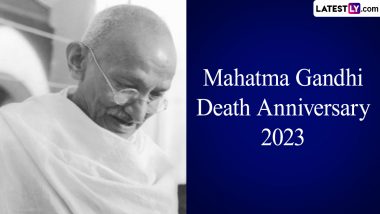 Mahatma Gandhi Death Anniversary 2023 Messages and Quotes: Share Sayings by Bapu, Images and HD Wallpapers on Gandhi Punyatithi