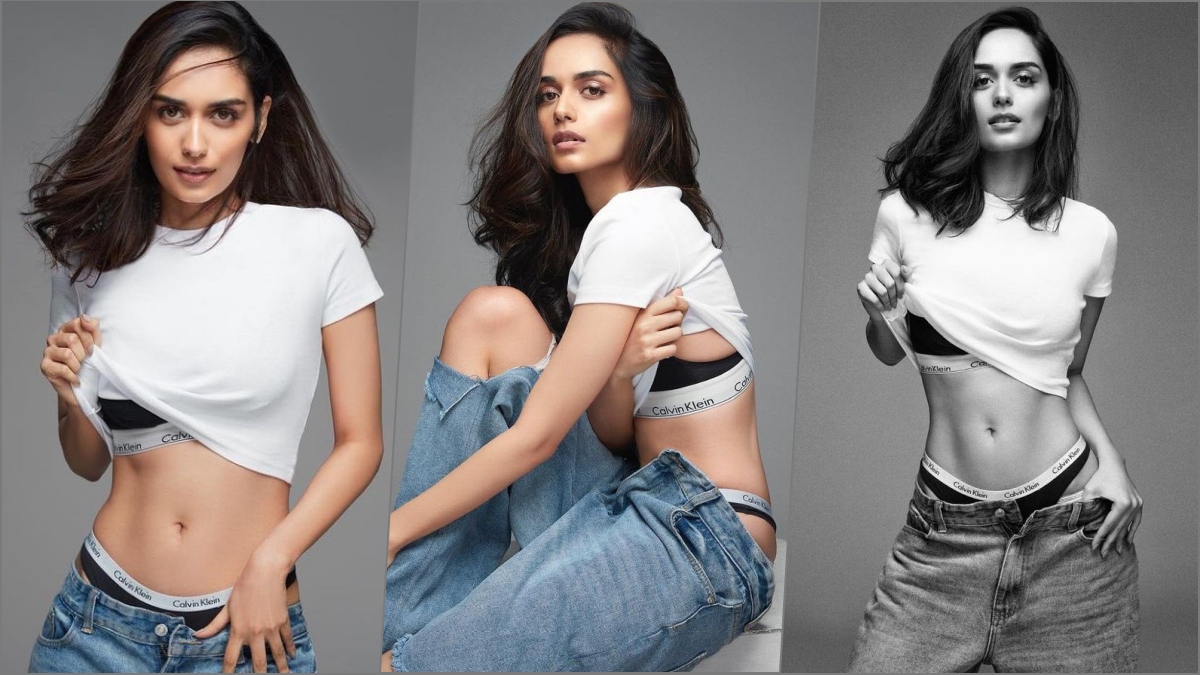 Manushi Chhillar Hot Photos in Calvin Klein! See Former Miss World Raise  Temperature in Sexy Intimate Photoshoot | 👗 LatestLY