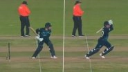 &lsquo;No Interest in ODIs&rsquo; Viral Video Shows Square Leg Umpire Marais Erasmus &lsquo;Disinterested&rsquo; As Jason Roy Faces A Delivery During SA vs Eng 1st ODI 2023, Fans Poke Fun