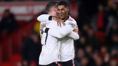 Nottingham Forest 0-3 Manchester United, Carabao Cup 2022-23 Semifinal: Marcus Rashford Stars Again As Manchester United Seal Clinical Victory in First Leg (Watch Goal Video Highlights)