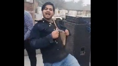 Meerut Youth Insults National Anthem, Dances Obscenely While Playing It; Arrested After Video Goes Viral