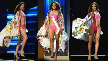 Divita Rai Bikini Photos and Videos: Miss Universe India 2022 Stuns in the Swimsuit Round With Her Confident Walk!