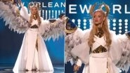 Miss Universe 2022: Ukraine's Viktoria Apanasenko Dresses Up as A Battle Angel At The 71st Miss Universe Pageant; Watch Video