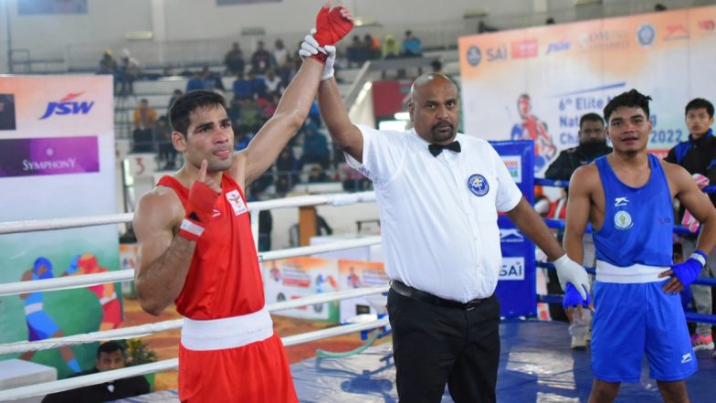 6th Elite Men's National Boxing Championships: Mohammad Hussamuddin Bags Gold in 57-Kg Category