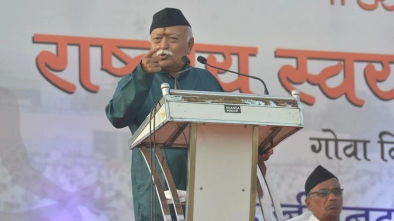 RSS Chief Mohan Bhagwat Says 'Hindu Saints Do More Service Than Missionaries'