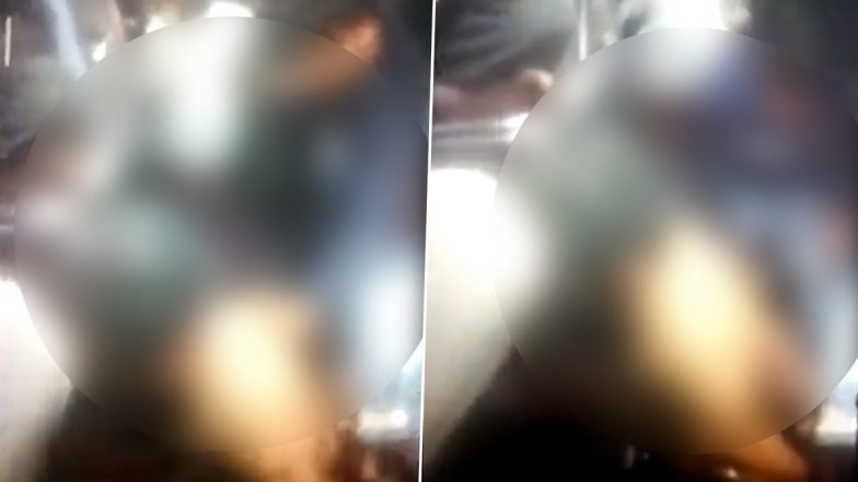 Viral Video: Accused of Theft, Youth Thrashed With Belt in Moving Padmavat Train in Uttar Pradesh's Moradabad