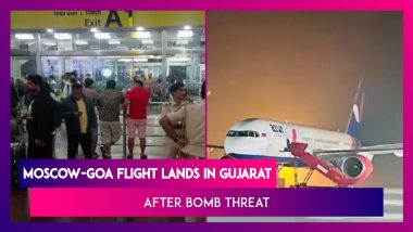 Moscow-Goa Flight With 244 People Onboard Makes Emergency Landing At Jamnagar Airport In Gujarat After Bomb Threat