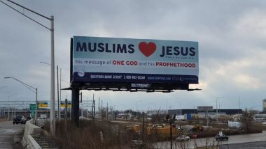 'Muslims Love Jesus' Billboards Pop Up Around Texas, Other US Cities