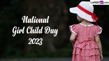 National Girl Child Day 2023 Images and HD Wallpapers for Free Download Online: Share Wishes, Greetings and WhatsApp Messages on This Day