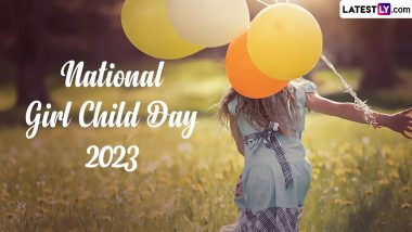 National Girl Child Day 2023 Greetings and Images: Netizens Share Wishes, Messages and HD Wallpapers on the Occasion of Rashtriya Balika Diwas