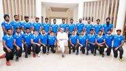 Men's Hockey World Cup 2023: Naveen Patnaik Meets and Interacts With Indian Hockey Team Members at Rourkela