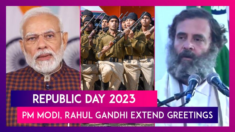 Republic Day 2023: PM Modi, Rahul Gandhi, Mallikarjun Kharge, Yogi Adityanath & Others Extend Greetings To Citizens