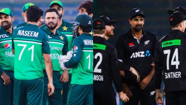 Pakistan vs New Zealand 2023 Schedule for Free PDF Download Online: Get PAK vs NZ T20I and ODI Series Fixtures, Time Table With Match Timings in IST and Venue Details