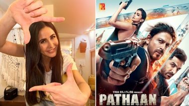 Pathaan: Katrina Kaif Aka Zoya Promotes Shah Rukh Khan, Deepika Padukone And John Abraham's Film, Says 'Not To Give Out Spoilers' (View Pic)