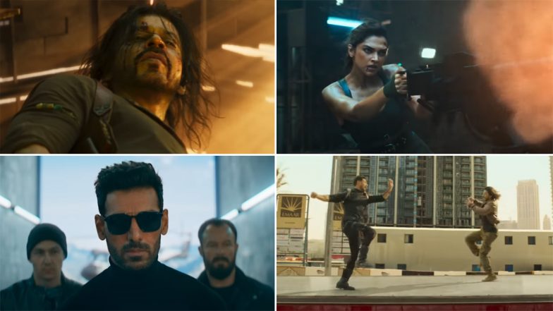 Pathaan Trailer Out! Shah Rukh Khan, Deepika Padukone, John Abraham's Film Offers Oodles Of High-Octane Action Drama In This YRF Spy Universe (Watch Video)