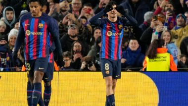 Barcelona 1–0 Getafe, La Liga 2022–23: Pedri Helps Barcelona Consolidate Lead at Top of Points Table (Watch Goal Video Highlights)