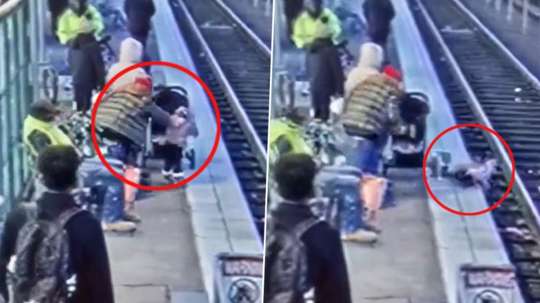 Video: US Woman Pushes Three-Year-Old Girl Onto Train Tracks at Portland Station, Arrested (Graphic Content)