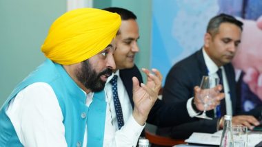 Bhagwant Mann Visits Bombay Stock Exchange, Showcases Punjab As Investment Destination (See Pics)