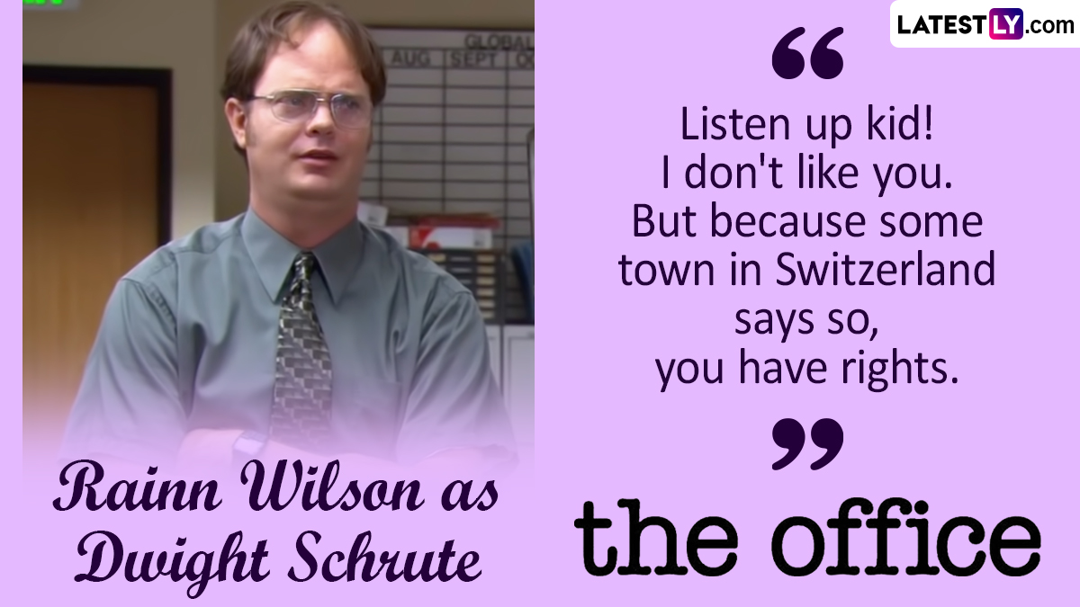 rainn wilson the office quotes