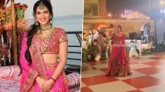 Radhika Merchant Mehndi Ceremony: Anant Ambani&rsquo;s Fianc&eacute;e Gracefully Dances to &lsquo;Ghar More Pardesiya&rsquo; Song at her Pre-Wedding Festivity (Watch Video)