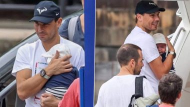 Rafael Nadal Carries Son in Viral Photos, Chris Evert's Reaction Is All Of Us!