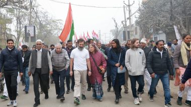 Sheila Sen Jasanoff, Indian-American Academic, Joins Rahul Gandhi During Bharat Jodo Yatra in Haryana