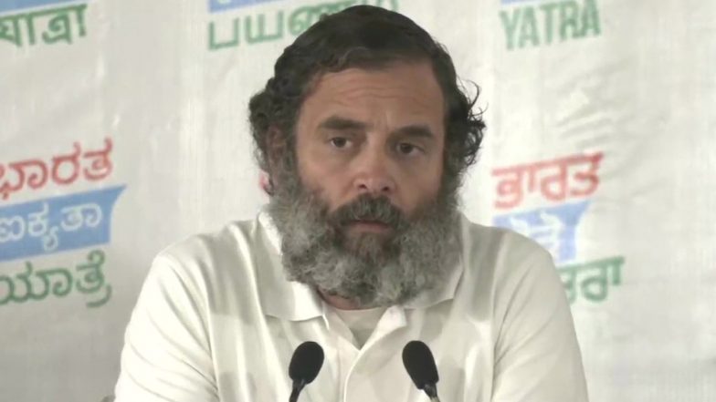 'Godi Media' Is Not My Phrase, I Did Not Bring It, Says Rahul Gandhi During Bharat Jodo Yatra in Punjab (Watch Video)