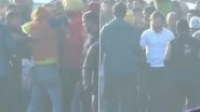 Rahul Gandhi Security Breach: Man Attempts to Hug Congress Leader During Bharat Jodo Yatra in Hoshiarpur (Watch Video)