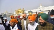 Congress Leader Rahul Gandhi Visits Golden Temple in Amritsar Ahead of Punjab Leg of Bharat Jodo Yatra (See Pics and Video)