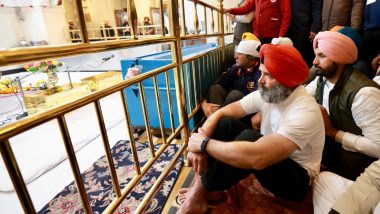 Bharat Jodo Yatra Enters Punjab, Rahul Gandhi Visits Gurdwara Fatehgarh Sahib (See Pics)