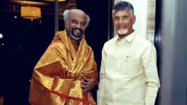 Rajinikanth Meets Chandrababu Naidu! Thalaivar Shares Pic of His Meet Up With Telugu Desam Party President