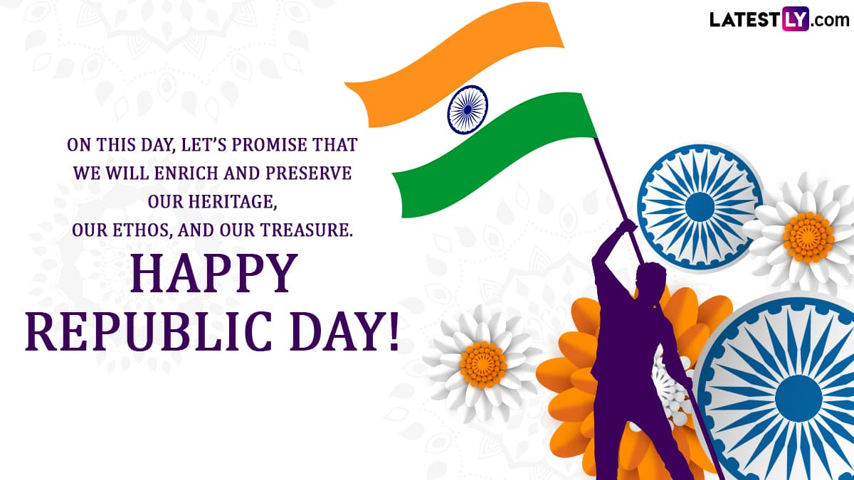 Happy Republic Day 2023 Wishes, Greetings & Quotes: Send Tiranga ...