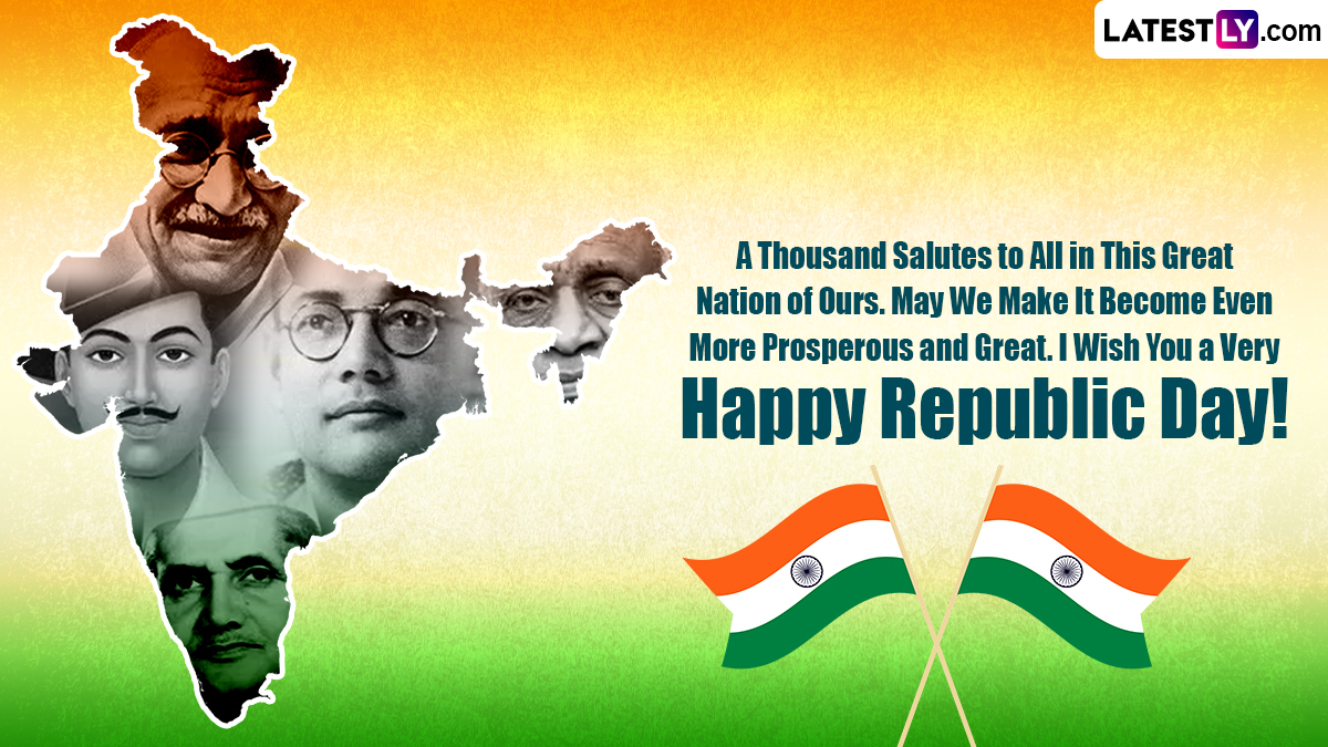 Republic Day 2023 Wishes and Greetings: WhatsApp Messages ...