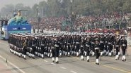 Republic Day 2023 Parade: Marching Contingents at Kartavya Path Showcase India's Military Might (See Pics and Video)