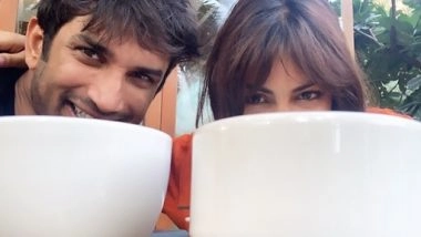 Rhea Chakraborty Wishes Late Sushant Singh Rajput With an Infinity Sign Caption on His 37th Birth Anniversary (View Pics)