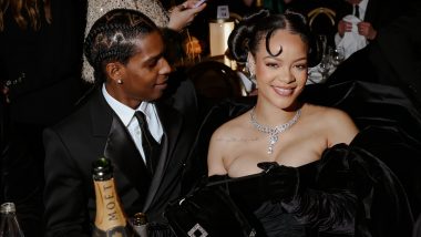 Golden Globe Awards 2023: Rihanna and ASAP Rocky Enjoy Date Night at the Gala Affair (View Pic)