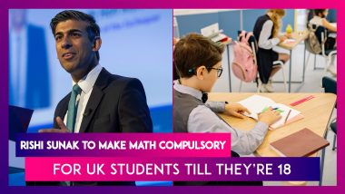 Rishi Sunak, British Prime Minister, To Make Math Compulsory For UK Students Till They’re 18