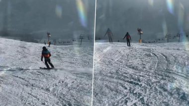 Roger Federer Feels 'Good' to Return to Skiing After 15 Years, Tennis Legend Shares Video of His 'New Beginnings' on Instagram!