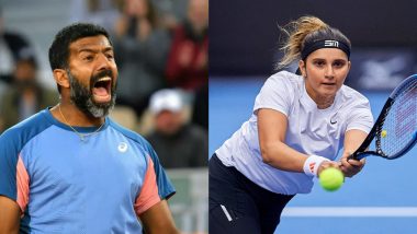 Sania Mirza, Rohan Bopanna Enter Final of Australian Open 2023 Mixed Doubles; Beat Desirae Krawczyk and Neal Skupski