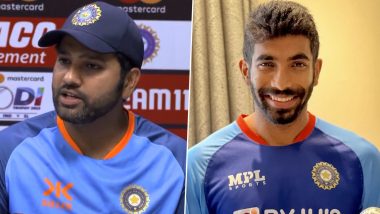 Rohit Sharma Opens Up On Jasprit Bumrah's Injury Situation in Press Conference Ahead of ODI Series Opener Against Sri Lanka (Watch Video)