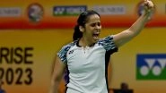 Saina Nehwal vs Chen Yufei, India Open 2023 Free Live Streaming Online: Know TV Channel & Telecast Details of Women&rsquo;s Singles Round of 16 Badminton Match Coverage