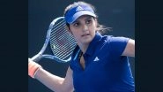 Sania Mirza and Anna Danilina vs Dalma Galfi and Bernarda Pera, Australian Open 2023 Free Live Streaming Online: How To Watch Live TV Telecast of Aus Open Women&rsquo;s Doubles First Round Tennis Match?