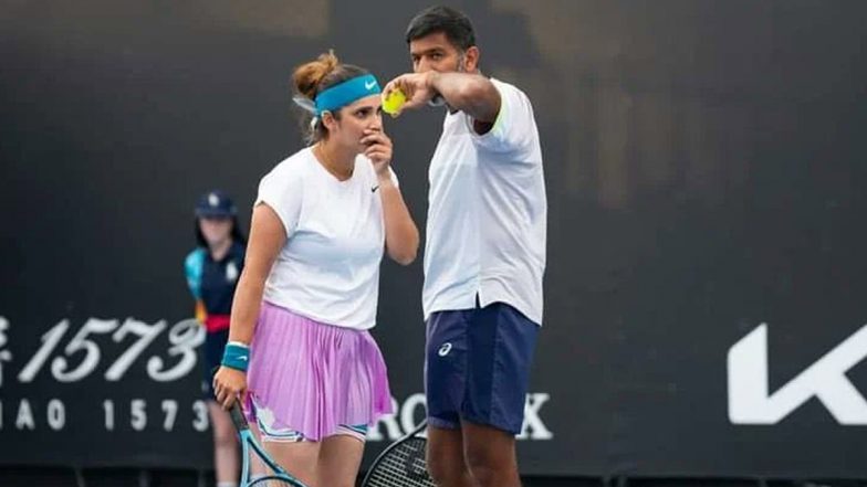 Sania Mirza and Rohan Bopanna vs Luisa Stefani and Rafael Matos, Australian Open 2023 Free Live Streaming Online: How To Watch Live TV Telecast of Aus Open Mixed Doubles Final Tennis Match?