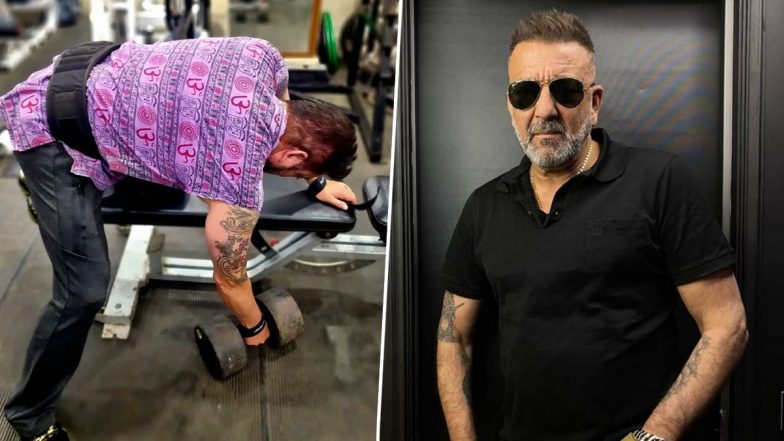 Sanjay Dutt Shares Glimpse From His Workout Session, Proves Age Is Just a Number (View Pic)