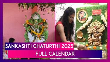 Sankashti Chaturthi 2023 Full Calendar: Dates, Shubh Muhurat & Moonrise Timings Of The Festival Celebrated By Lord Ganesha Devotees