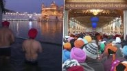 Makar Sankranti 2023: Devotees Offers Prayers, Take Holy Dip in &lsquo;Sarovar&rsquo; at Golden Temple in Amritsar (See Pics)