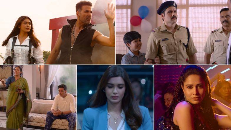 Selfiee Trailer: Akshay Kumar As Superstar Locks Horns With His 'Biggest' Fan Emraan Hashmi in This Hindi Remake of Driving License (Watch Video)